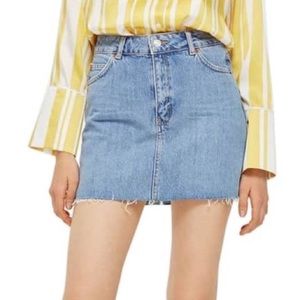 Topshop Denim Skirt
